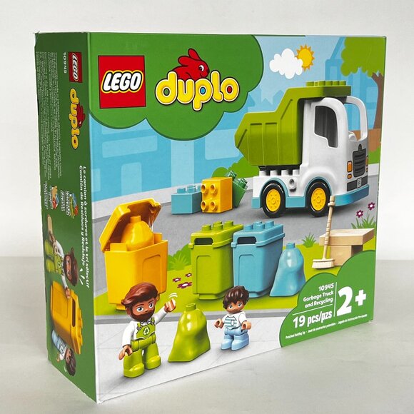 Brand New Lego DUPLO 10945 Garbage Truck and Recycling Building Playset - Picture 4 of 10